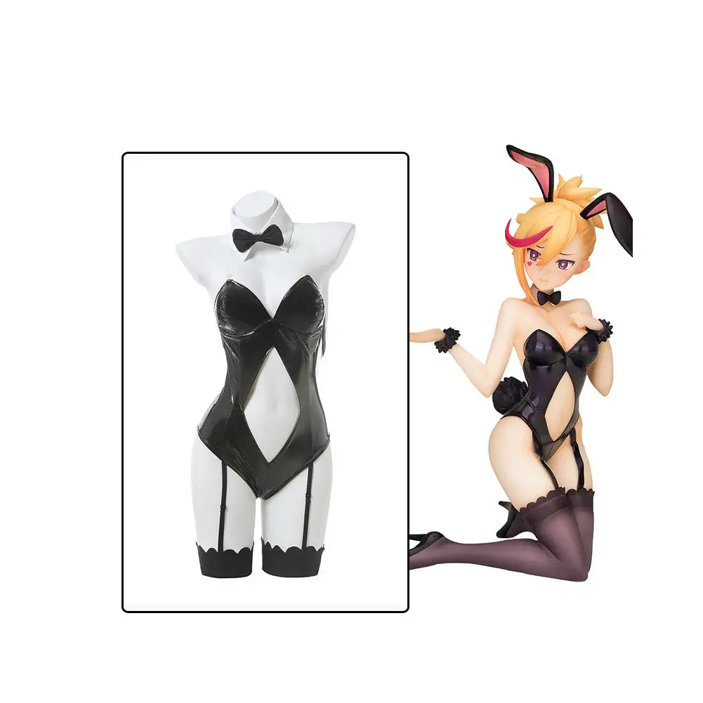 NewCosplay Muse Dash Rin Bunny Girls Jumpsuit Outfits Halloween Carnival Suit Cosplay Costume - Image 5