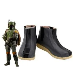 New Cosplaysky Star Wars Boba Fett Shoes Halloween Carnival Suit Accessories Cosplay Accessories