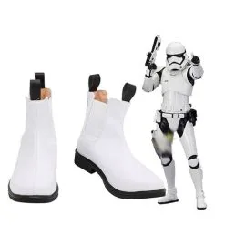 New Cosplaysky Star Wars Stormtrooper Boots Shoes Costume Props Halloween Carnival Party Shoes Cosplay Shoes