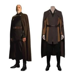 NewCossky Star Wars Tales Of The Jedi Count Dooku Cosplay Costume Outfits Halloween Carnival Suit