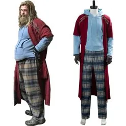NewCosplay Avengers Endgame Fat Thor Outfit Halloween Carnival Suit Cosplay Costume