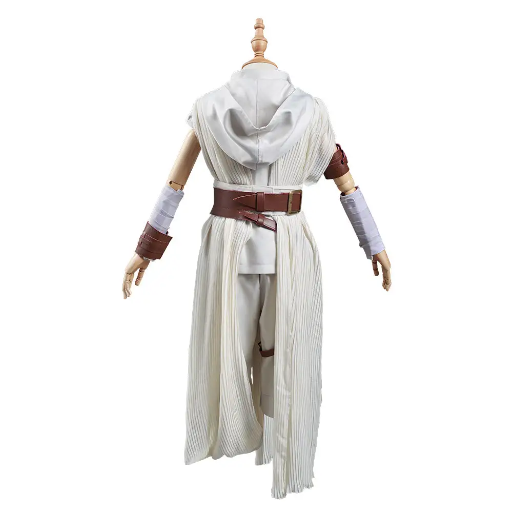 NewCosplay Kids Children Star Wars: The Rise Of Skywalker Rey Halloween Cosplay Costume - Image 5
