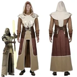 NewCosplay Star Wars: The Clone Wars-Jedi Temple Guard Coat Uniform Outfits Halloween Carnival Suit Cosplay Costume
