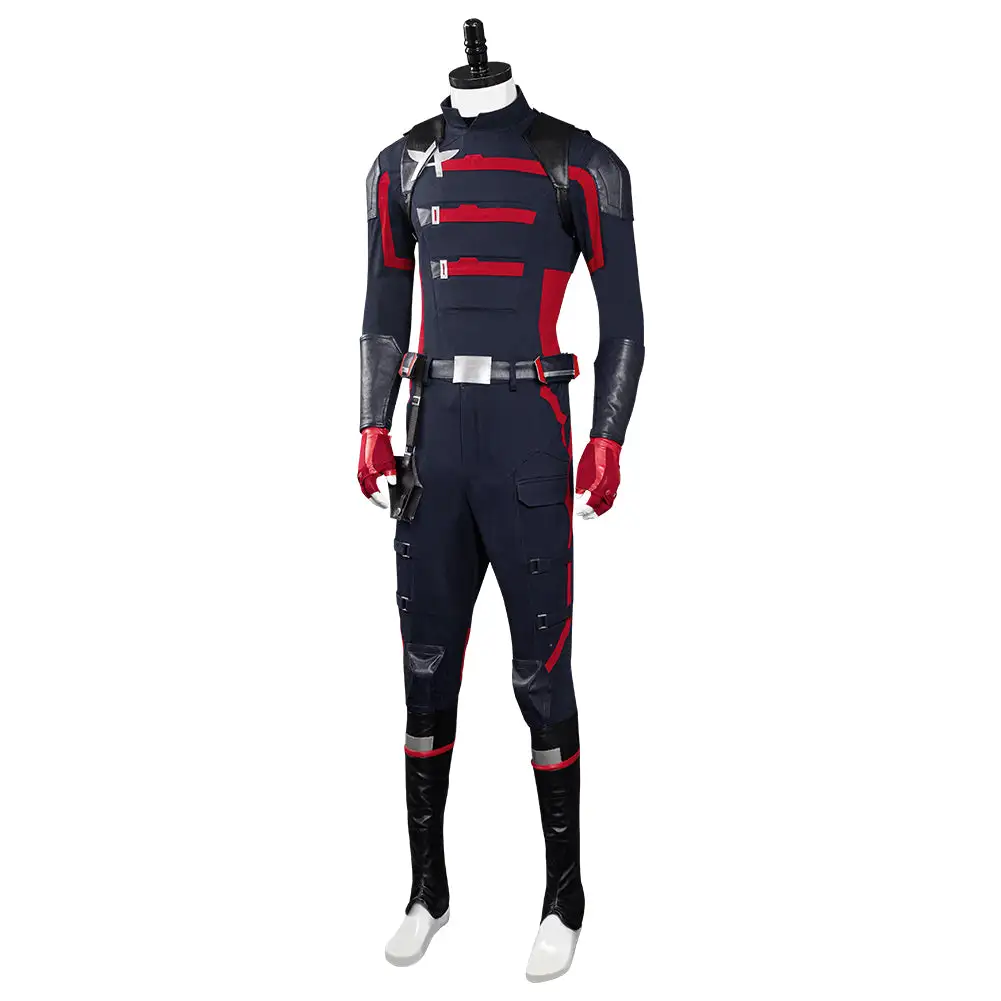NewCosplay The Falcon And The Winter Soldier John Walker Captain America Outfits Halloween Carnival Suit Cosplay Costume - Image 3