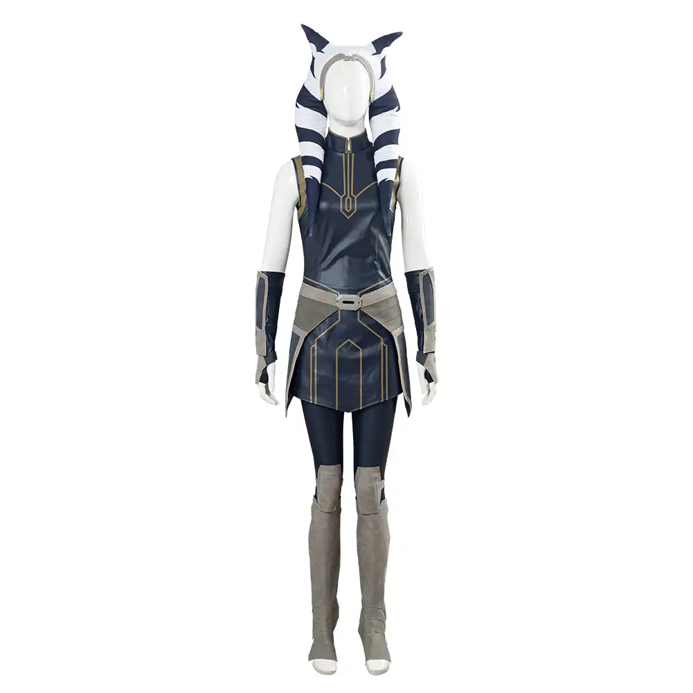 NewCosplay Star Wars: Clone Wars Season 7 Ahsoka Tano Women Cosplay Costume - Image 2