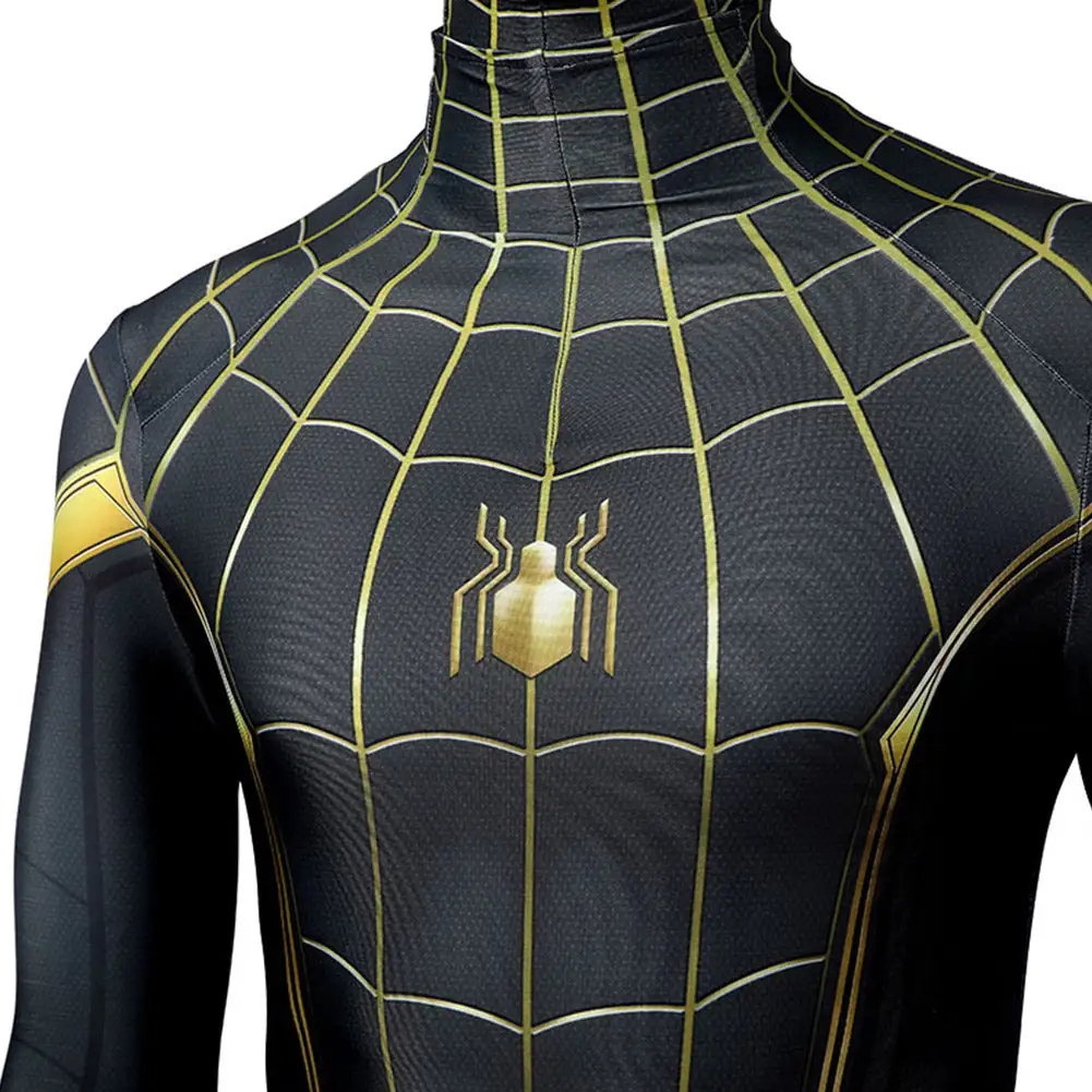NewCosplay Spider-Man No Way Home Peter Parker Outfits Halloween Carnival Suit Cosplay Costume - Image 2