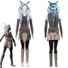 NewCosplay Star Wars Rebels Ahsoka Tano Women Dress Outfit Halloween Carnival Costume Cosplay Costume
