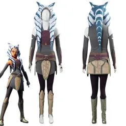 NewCosplay Star Wars Rebels Ahsoka Tano Women Dress Outfit Halloween Carnival Costume Cosplay Costume