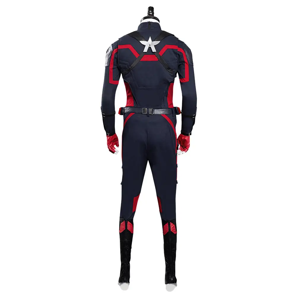 NewCosplay The Falcon And The Winter Soldier John Walker Captain America Outfits Halloween Carnival Suit Cosplay Costume - Image 4