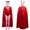 NewCosplay WandaVision Scarlet Witch Wanda Maximoff Costume For Kids Children Cosplay Costume