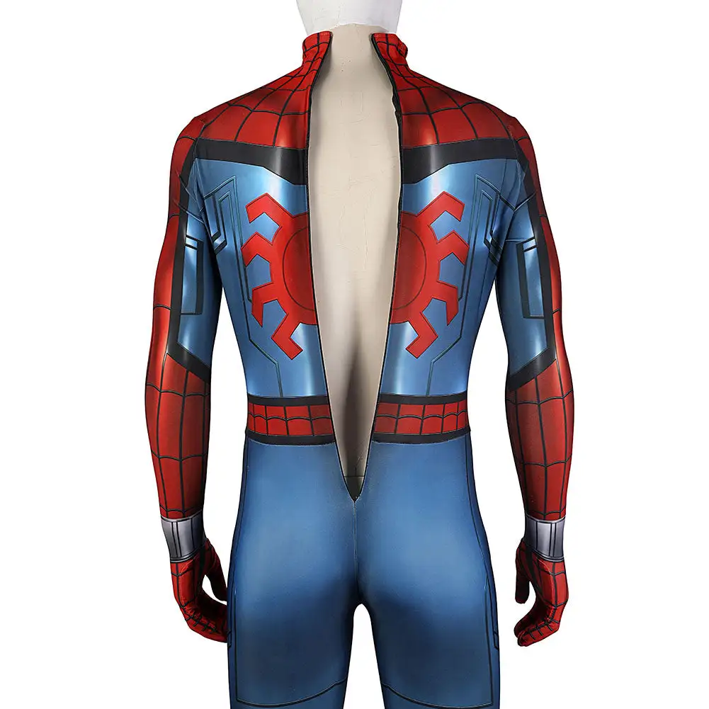 NewCosplay What If -Spider Man Cosplay Costume Jumpsuit Halloween Carnival Suit - Image 6