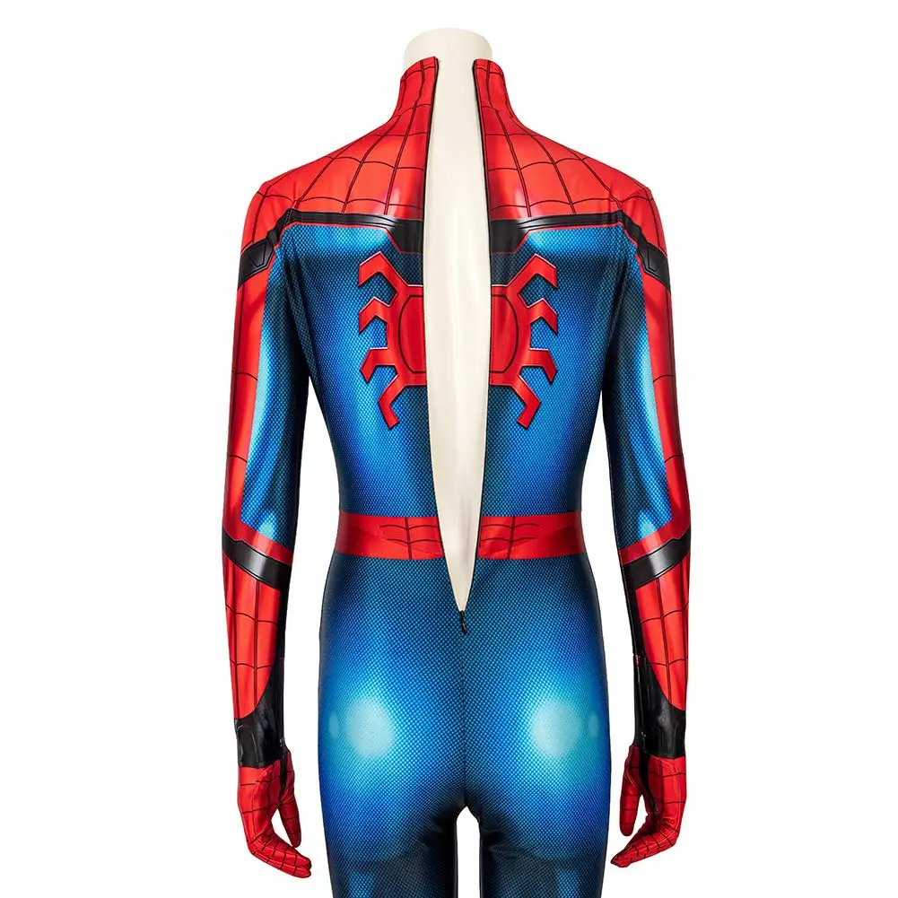 NewCosplay Spider-Man: Far From Home Women Jumpsuit Outfits Halloween Carnival Suit Cosplay Costume - Image 3