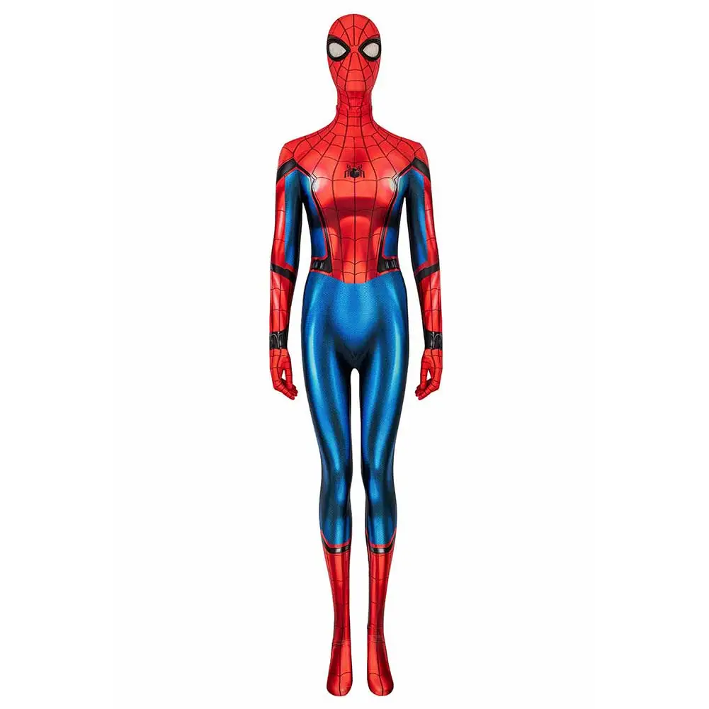 NewCosplay Spider-Man: Far From Home Women Jumpsuit Outfits Halloween Carnival Suit Cosplay Costume