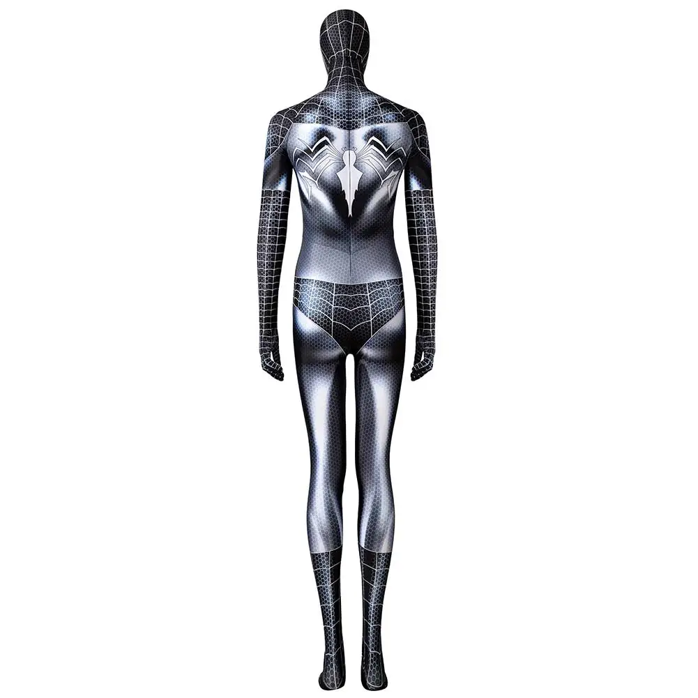 NewCosplay Spider Man Felicia Hardy Black Cat Women Jumpsuit Outfits Halloween Carnival Suit Cosplay Costume - Image 3