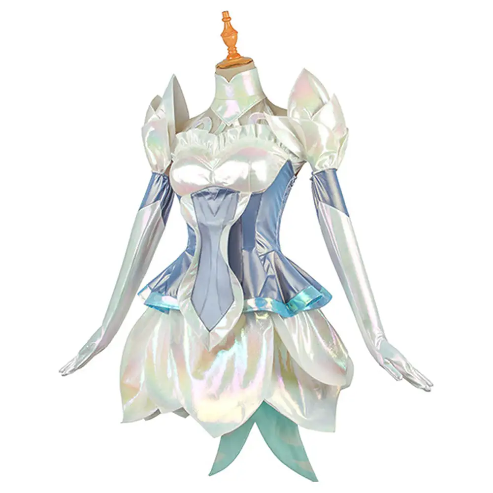 NewCosplay League Of Legends LoL Zyra Rise Of The Thorns Crystal Rose Skin Outfits Cosplay Costume - Image 3