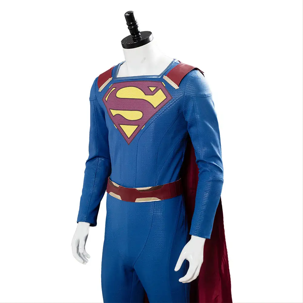 NewCosplay Supergirl Season 2 Superman Cosplay Costume - Image 10