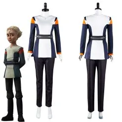 NewCosplay Star Wars: The Bad Batch Omega Adult Halloween Carnival Suit Outfits Cosplay Costume