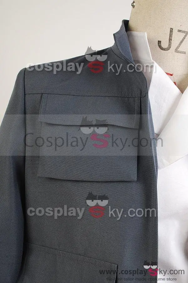 New Cosplaysky Star Wars: Empire Strikes Back Han Solo Jacket Pants Cosplay Costume - Image 8
