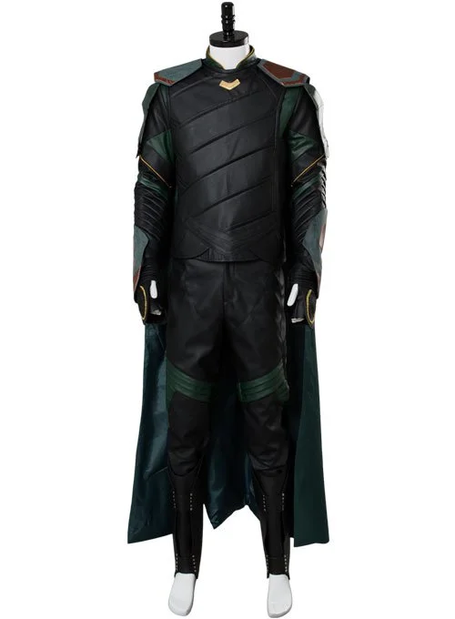 NewCosplay Thor 3 Ragnarok Loki Outfit Whole Set Cosplay Costume - Image 2