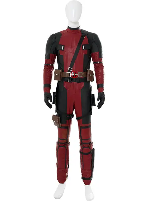 New Cosplaysky Deadpool 2 Deadpool Coat Pants Oufit Halloween Carnival Suit Cosplay Costume - Image 3