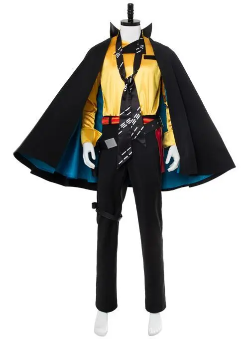 New Cosplaysky Solo: A Star Wars Story Lando Calrissian Outfit Cosplay Costume - Image 2
